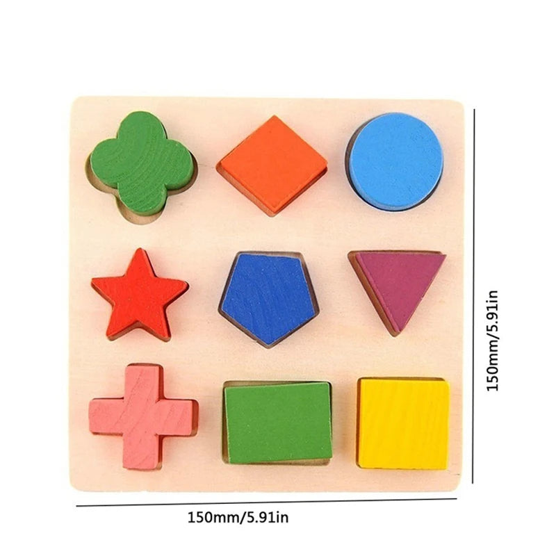 Montessori Shape Blocks