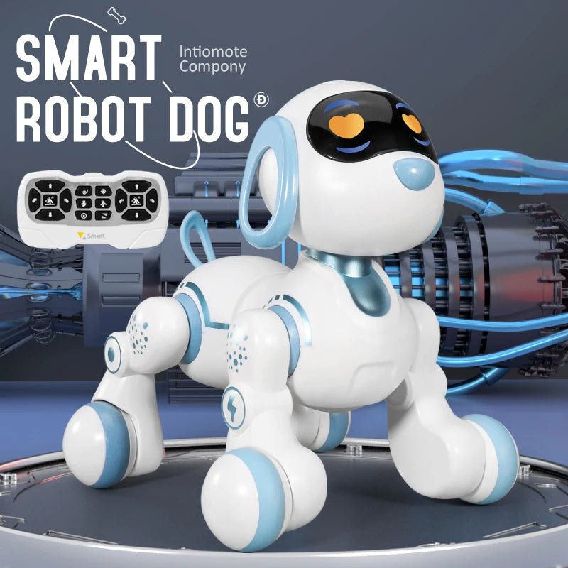 Smart RC Robot Dog – Interactive Stunt Toy with Voice Control, Music & Touch Sensors