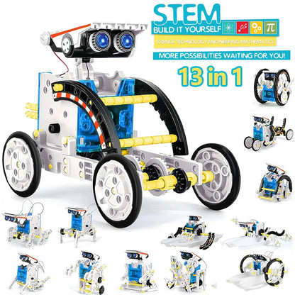 13-in-1 Solar Robot STEM DIY Kit