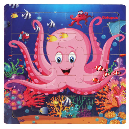 Ensemble de puzzle en bois