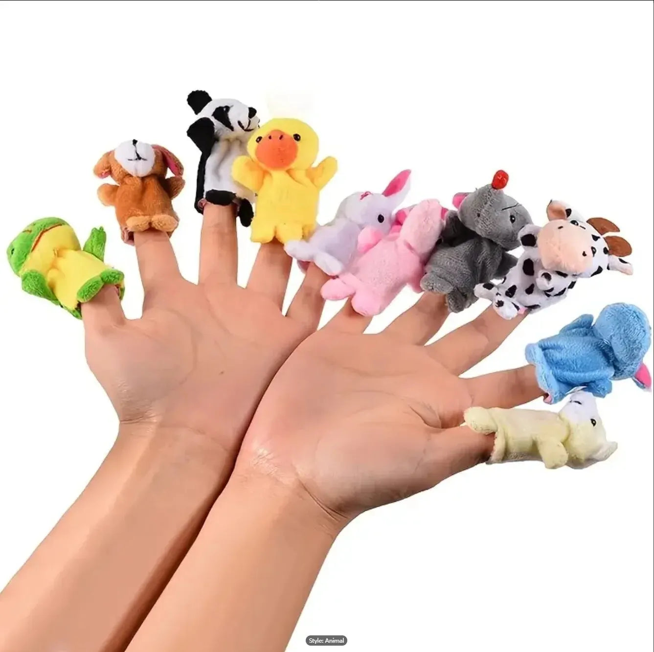 Cartoon Finger Puppets