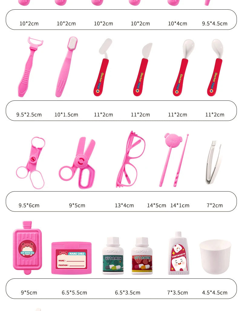 Coffret de docteur pour enfants