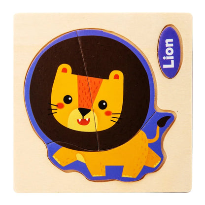 Wooden Animal Puzzle