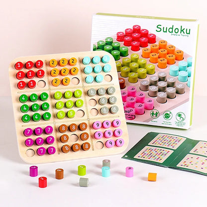 Montessori Holz-Sudoku-Spiel