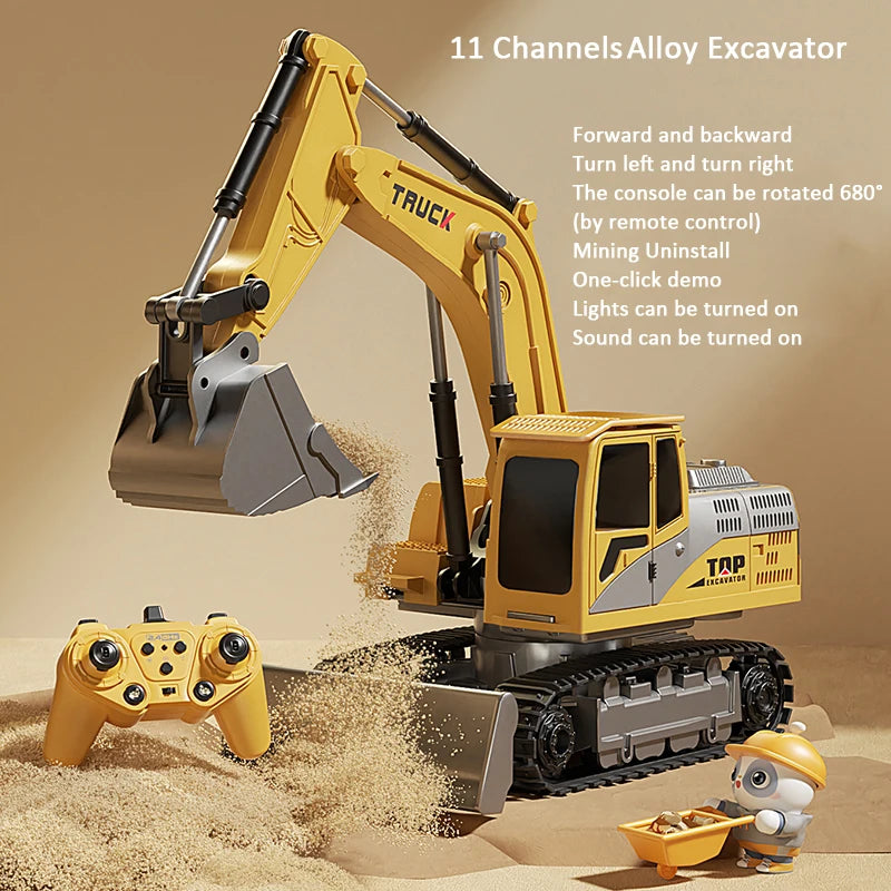RC Excavator Toy
