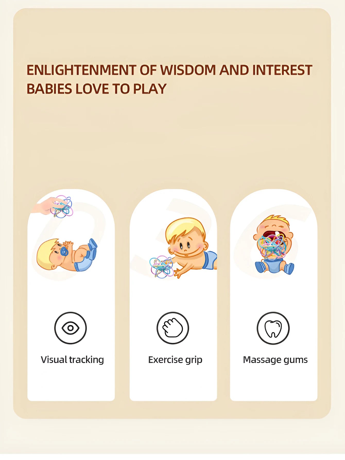 Beißball für Babys