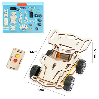 Wooden RC Car Kit