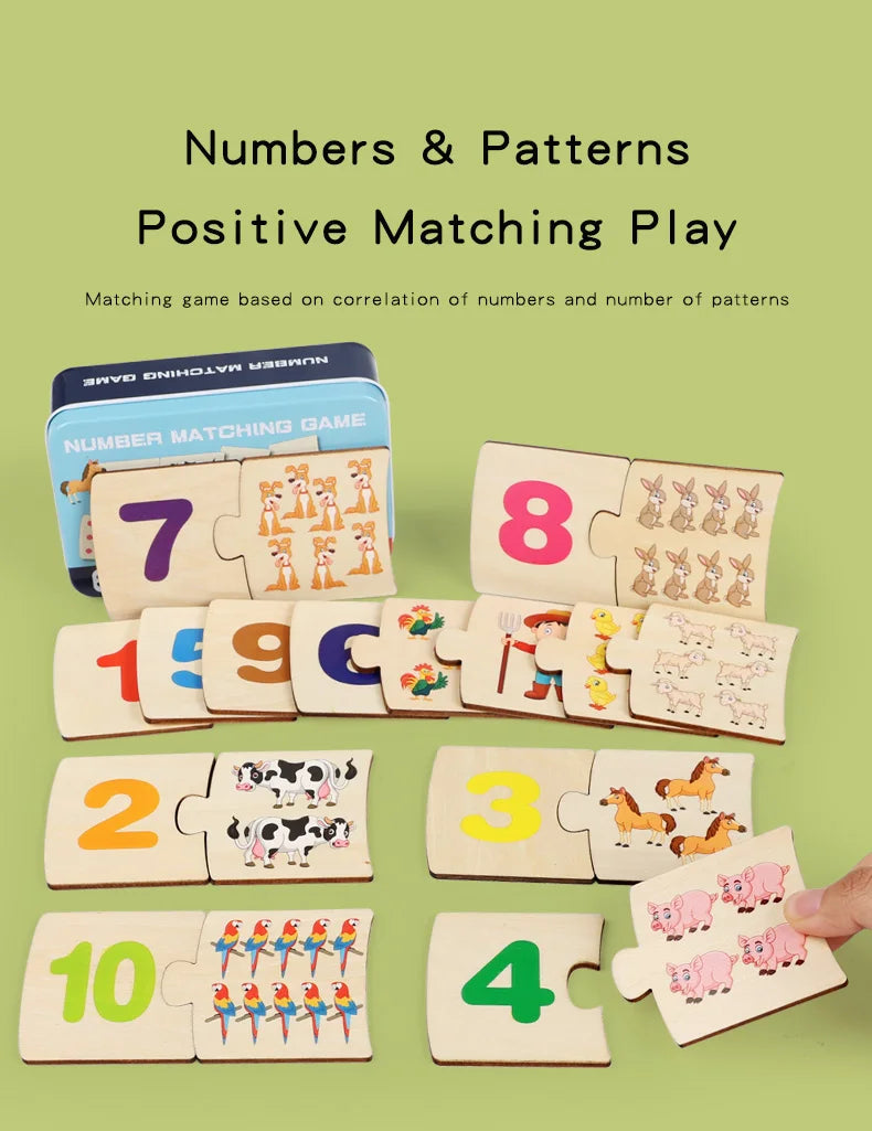 Number Animal Puzzle