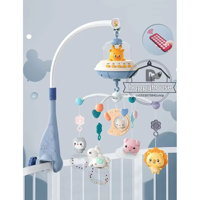 Musical Baby Crib Mobile with Lights & Projection