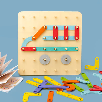 Montessori Peg Board