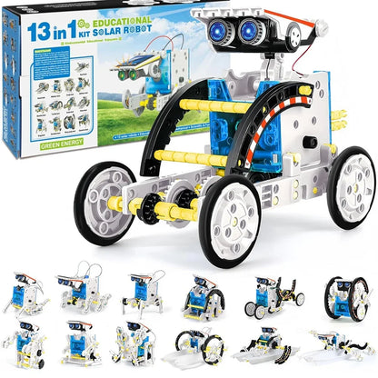 13-in-1 Solar Robot STEM DIY Kit