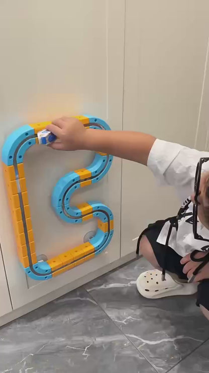 Electric Magnetic Track Train Set – Kids’ Educational Maze Toy